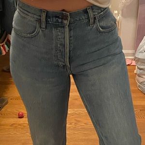 High Rise Vintage Straight Jeans